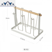 铁艺杯架厨房置物架沥杯架水杯玻璃杯沥水架挂架酒杯收纳架子 三维工匠