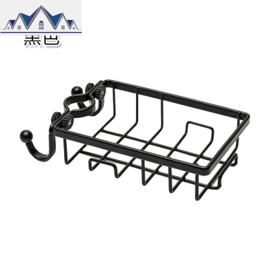 铁艺水龙头置物架水池抹布沥水架厨房免打孔水架子收纳架 三维工匠
