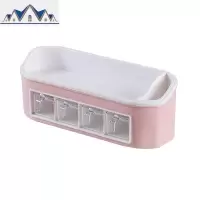 调料盒家用厨房用品收纳盒调味罐调味品盐罐调料瓶罐子置物架套装 三维工匠