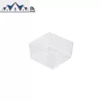 厨房抽屉餐具收纳盒 家用透明分隔整理盒橱柜塑料分隔盒 三维工匠