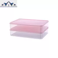 厨房速冻饺子盒冻饺子家用冰箱食物保鲜收纳放水饺混沌盒多层带盖 三维工匠收纳盒