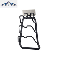 免打孔多层锅盖架 壁挂式家用厨房菜板案砧板置物架收纳架 三维工匠