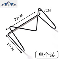 免打孔多层锅盖架壁挂式砧板架厨房挂墙锅盖置物架收纳架家用菜板 三维工匠