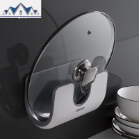 免打孔锅盖架壁挂菜板砧板收纳壁挂式厨房放案板的架子坐式置物架 三维工匠