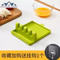 托多功能锅盖垫勺子收纳架放汤勺的置物架厨房用品家用大全 三维工匠