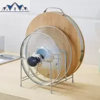 砧板架厨房锅盖架用品菜板架置物架放锅盖架子粘板刀板案板架 三维工匠
