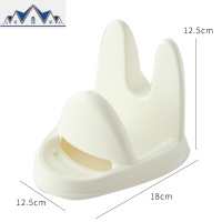 锅盖架坐式厨房台面带接水盘家用放锅盖砧板收纳架锅铲汤勺置物架 三维工匠