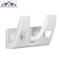 免打孔厨房锅盖架壁挂式收纳架家用切菜板置物架省空间不干胶贴纸 三维工匠