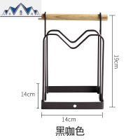 北欧铁艺多功能厨房台面锅盖架坐式落地立式厨房置物架砧板菜板架 三维工匠