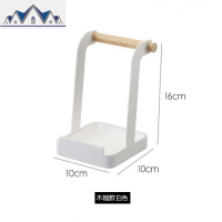厨房锅铲架托锅架子多功能锅盖架台面菜板架厨具收纳架铁艺置物架 三维工匠