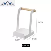 厨房锅铲架托锅架子多功能锅盖架台面菜板架厨具收纳架铁艺置物架 三维工匠