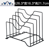 锅盖架坐式壁挂厨房置物架免打孔菜板架砧板架多功能放锅盖的架子 三维工匠