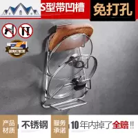304不锈钢厨房置物架壁挂式案砧板菜板架子 墙上免打孔锅盖收纳架 三维工匠