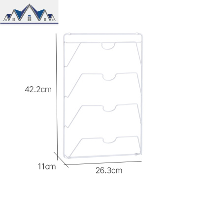 锅盖架壁挂厨房置物架菜板架砧板架多功能放锅盖的架子锅盖收纳架 三维工匠