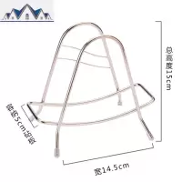 不锈钢切菜板架子刀架刀座砧板架案板收纳架厨房家用多功能锅盖架 三维工匠
