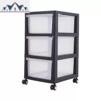 特大号透明收纳箱抽屉式塑料多层家用玩具整理箱零食收纳盒储物柜 三维工匠