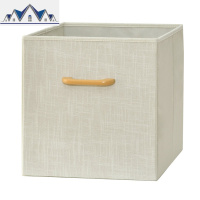 收纳箱无盖可折叠布艺装衣服收纳盒收纳柜抽屉式玩具储物箱整理盒 三维工匠