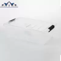 扁平床底箱收纳箱塑料透明整理箱大号收纳盒被子有盖储物箱子 三维工匠