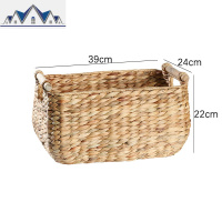 Kens大号编收纳箱 美式编织大容量收纳筐 衣物收纳箱家居整理篮 三维工匠