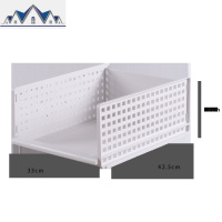 衣服收纳箱抽屉式收纳筐塑料分隔多层衣橱整理箱衣柜收纳盒置物架 三维工匠