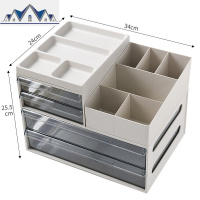办公桌置物架办公室用品桌面整理抽屉式书桌文具文件夹收纳盒 三维工匠