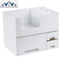 化妆品收纳盒抽屉式梳妆台置物架家用简约大容量桌面护肤品收纳架 三维工匠