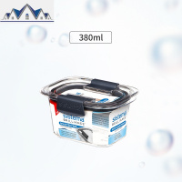 家用收纳水果保鲜上班族透明密封防漏饭盒可微波便当加热 三维工匠收纳盒