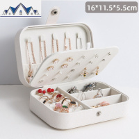 耳钉收纳盒耳环耳饰装耳环的首饰盒小手饰盒耳坠戒指项链饰品盒子 三维工匠