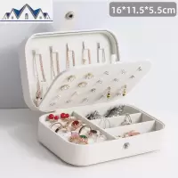 耳钉收纳盒耳环耳饰装耳环的首饰盒小手饰盒耳坠戒指项链饰品盒子 三维工匠