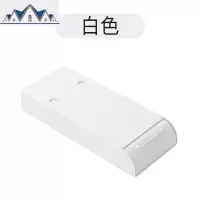 课桌下粘贴抽屉式笔盒隐藏式笔筒办公桌边宿舍桌面收纳盒学生文具 三维工匠