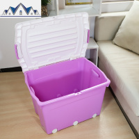 可上锁的收纳箱子带锁塑料特大号能上锁大容量学生加锁储物箱整理 三维工匠