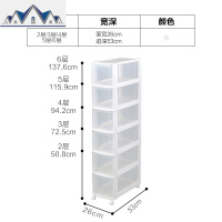 窄型抽屉式收纳柜塑料整理柜爱丽丝冰箱夹缝角落窄柜子 三维工匠收纳盒