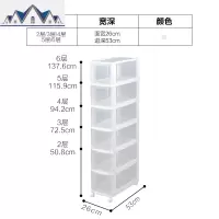 窄型抽屉式收纳柜塑料整理柜爱丽丝冰箱夹缝角落窄柜子 三维工匠收纳盒