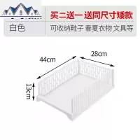 加宽抽拉衣柜内收纳框分层隔板置物架子衣服抽屉式储物整理箱 三维工匠收纳盒