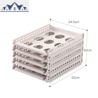 衣柜收纳分层隔板衣服收纳盒抽屉式收纳收纳箱塑料整理箱 三维工匠