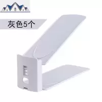 简易鞋柜收纳分层鞋子隔板省空间家用口宿舍鞋托衣柜拖鞋架 三维工匠收纳柜