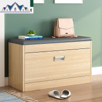 北欧换鞋凳鞋柜可坐鞋柜收纳穿鞋凳式家用口换鞋凳子简约多功能 三维工匠收纳凳