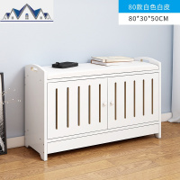 多功能现代经济型可坐换鞋凳柜家用口进简易穿鞋凳子收纳鞋架 三维工匠