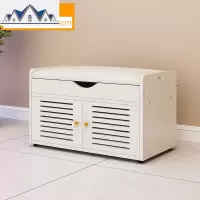 家用口换鞋凳鞋柜长条储物凳多功能北欧创意鞋架床尾凳穿鞋凳子 三维工匠收纳凳