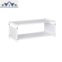 简易口鞋架 学生宿舍床底防尘多层收纳鞋柜 家用省空间收纳架子 三维工匠收纳柜