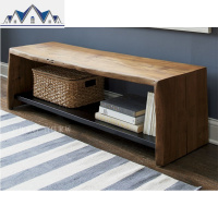 简约现代储物换鞋凳口穿鞋凳服装店沙发凳储物凳鞋柜脚凳长凳 三维工匠收纳凳