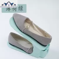 鞋子收纳架透明装鞋盒单个盒子20塑料简易盒个鞋柜多层省空间 三维工匠