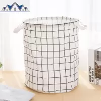 布艺脏衣篮浴室可折叠防水脏衣篓玩具收纳篮洗衣篮脏衣服收纳筐 三维工匠