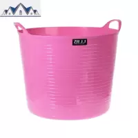 儿童婴儿洗澡桶宝宝沐浴桶浴盆玩具收纳桶脏衣服收纳篮脏衣篮 三维工匠