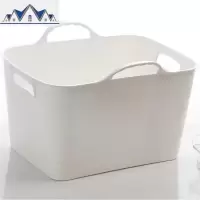 塑料大号脏衣篮 塑料脏衣篓 洗衣篮 玩具衣服收纳篮 收纳筐 三维工匠