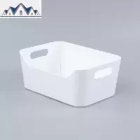 家居厨房浴室收纳篮瑞沙托篮子铁艺手提置物篮木把手水果蔬菜篮子 三维工匠