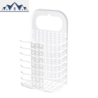 家用可折叠脏衣篮免打孔脏衣服收纳筐浴室挂式脏衣篓放衣物的篮子 三维工匠收纳篮