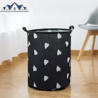 换洗衣服收纳篮脏衣篮装玩具的收纳筐布整理袋北欧衣物收纳箱篓子 三维工匠