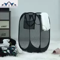 美初 无印ins折叠脏衣篮脏衣服装衣篮脏衣篓玩具杂物污衣篮收纳筐 三维工匠