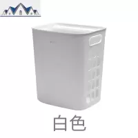脏衣服收纳筐脏衣篮ins挂式衣物篓置物架放衣服浴室免打孔挂墙框 三维工匠收纳篮